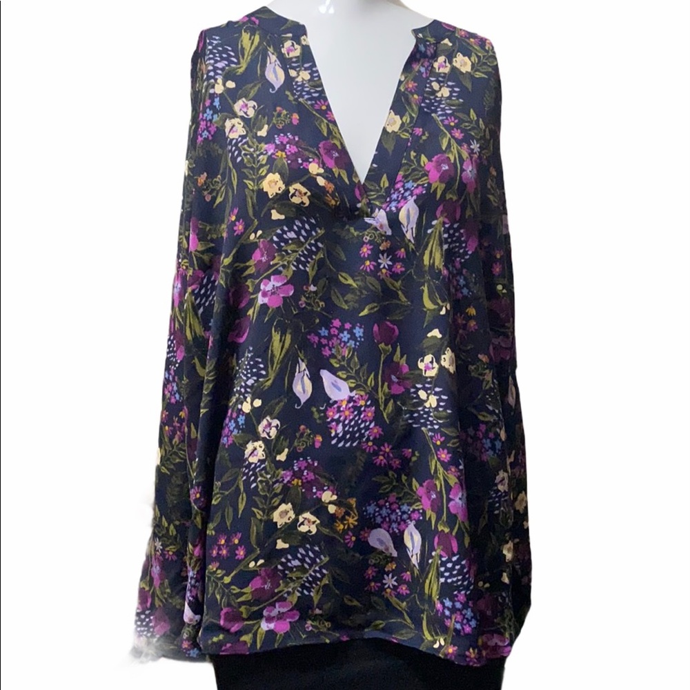 Floral Long sleeve Tops